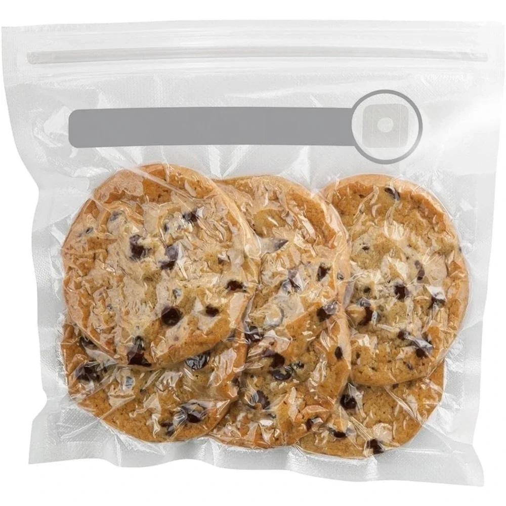FoodSaver 1-Gallon (3.78L) Vacuum Zipper‎ Bags, 12 Count, Multi-ply material